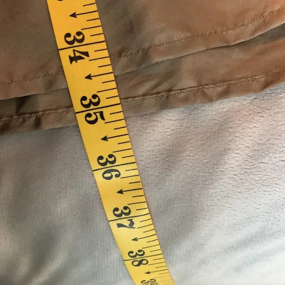 Fab’rik size small taffeta silver green Christmas party full skirt sky midi gold - Picture 8 of 8